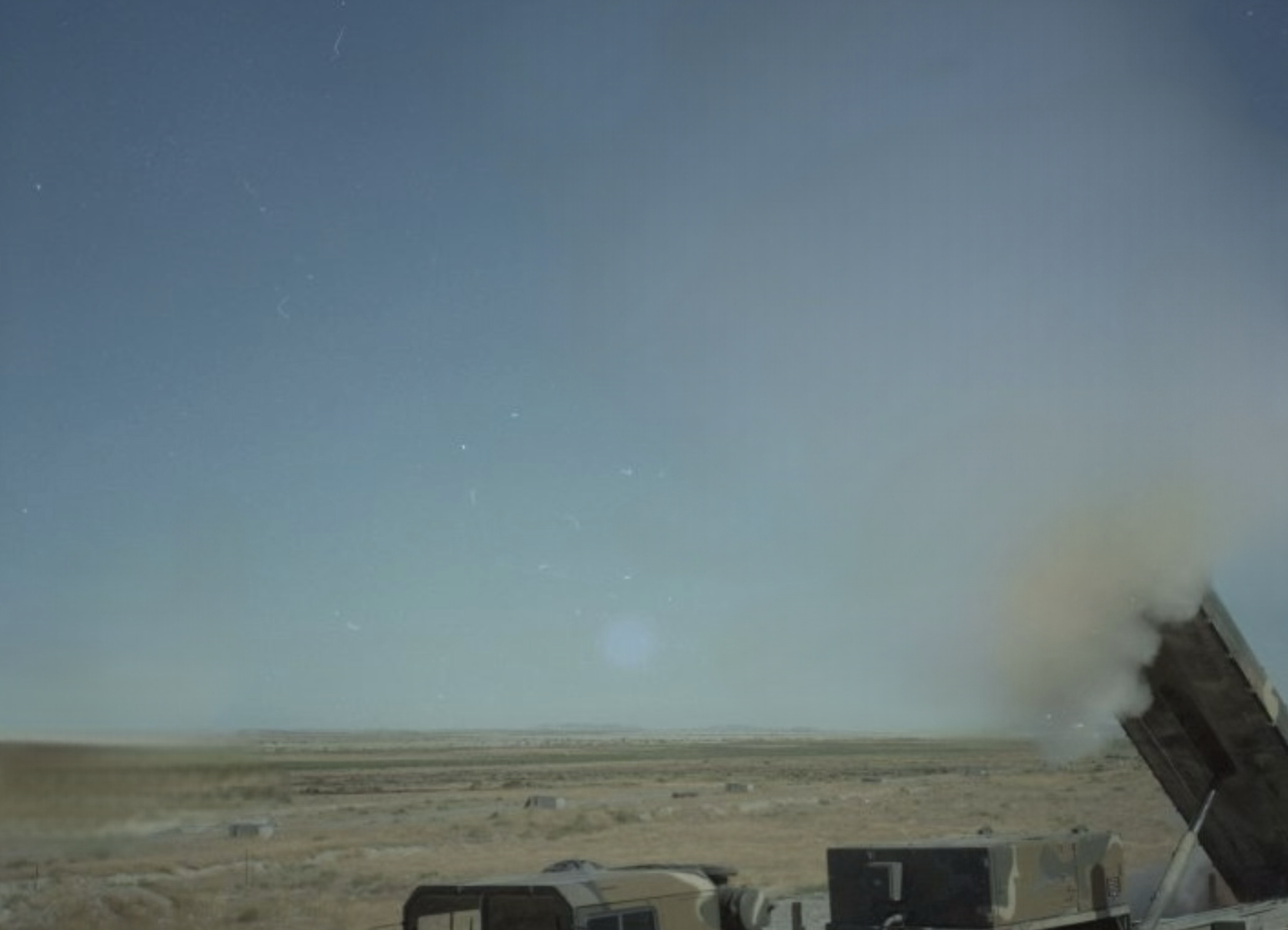 Launcher Truck in Field